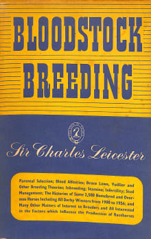 Book cover of Bloodstock Breeding