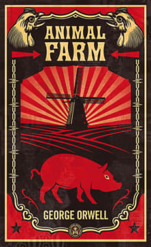 Book cover of Animal Farm