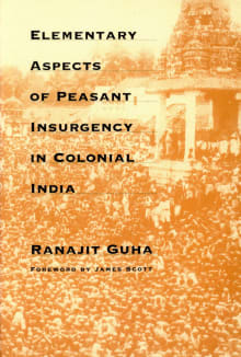 Book cover of Elementary Aspects of Peasant Insurgency in Colonial India