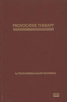 Book cover of Provocative Therapy