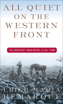 Book cover of All Quiet On The Western Front