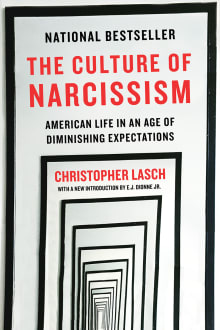 Book cover of The Culture of Narcissism: American Life in An Age of Diminishing Expectations