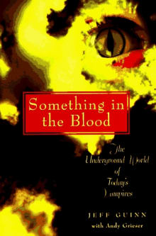 Book cover of Something in the Blood