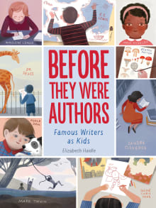 Book cover of Before They Were Authors: Famous Writers As Kids