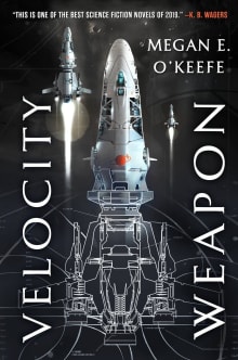 Book cover of Velocity Weapon