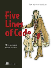 Book cover of Five Lines of Code