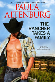 Book cover of The Rancher Takes a Family