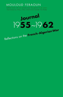 Book cover of Journal, 1955-1962: Reflections on the French-Algerian War