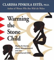 Book cover of Warming the Stone Child: Myths and Stories About Abandonment and the Unmothered Child