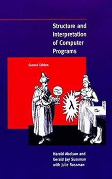 Book cover of Structure and Interpretation of Computer Programs