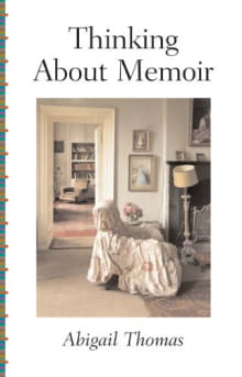 Book cover of Thinking About Memoir