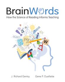 Book cover of Brain Words: How the Science of Reading Informs Teaching