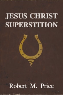 Book cover of Jesus Christ Superstition