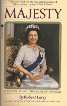 Book cover of Majesty: Elizabeth II and the House of Windsor