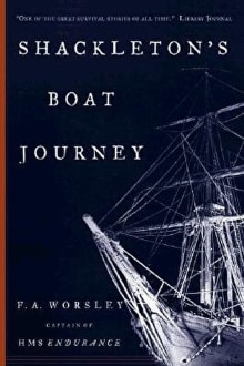 Book cover of Shackleton's Boat Journey