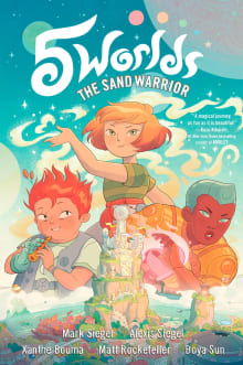 Book cover of 5 Worlds: The Sand Warrior