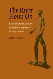 Book cover of The River Flows On: Black Resistance, Culture, and Identity Formation in Early America