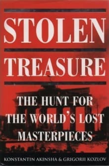 Book cover of Stolen Treasure: the Hunt for the World’s Lost Masterpieces