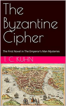 Book cover of The Byzantine Cipher