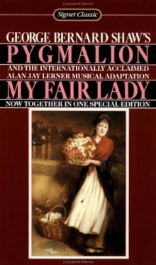 Book cover of Pygmalion and My Fair Lady