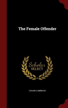 Book cover of The Female Offender