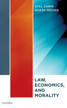 Book cover of Law, Economics, and Morality