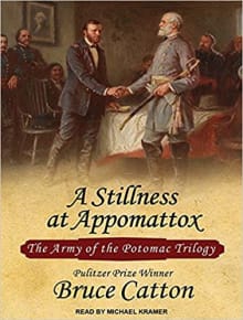 Book cover of A Stillness at Appomattox