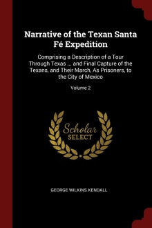 Book cover of Narrative of the Texan Santa Fe Expedition