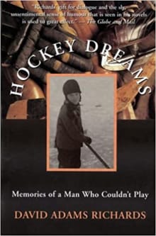 Book cover of Hockey Dreams: Memories of a Man Who Couldn't Play