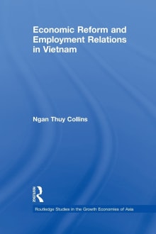 Book cover of Economic Reform and Employment Relations in Vietnam