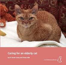 Book cover of Caring for an Elderly Cat