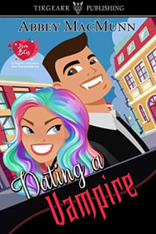 Book cover of Dating a Vampire