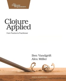 Book cover of Clojure Applied: From Practice to Practitioner