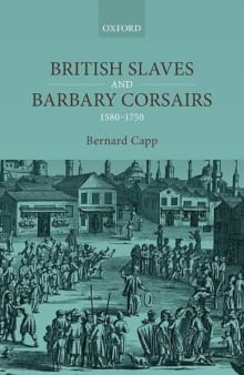 Book cover of British Slaves and Barbary Corsairs, 1580-1750