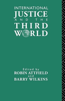 Book cover of International Justice and the Third World: Studies in the Philosophy of Development