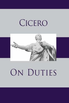 Book cover of On Duties