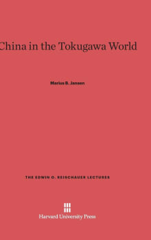 Book cover of China in the Tokugawa World