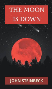 Book cover of The Moon is Down