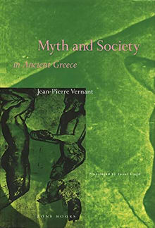 Book cover of Myth and Society in Ancient Greece