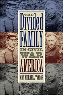 Book cover of The Divided Family in Civil War America