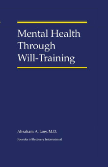 Book cover of Mental Health Through Will-Training
