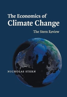 Book cover of The Economics of Climate Change: The Stern Review