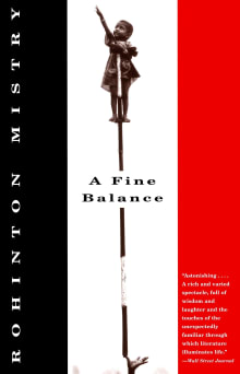 Book cover of A Fine Balance