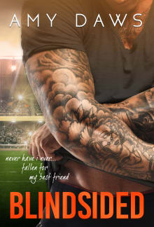 Book cover of Blindsided: A Best Friends to Lovers Standalone
