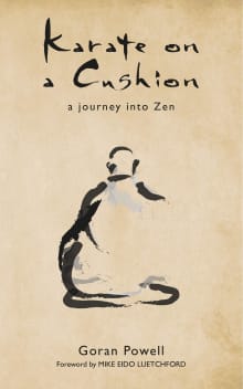 Book cover of Karate on a Cushion: A journey into Zen