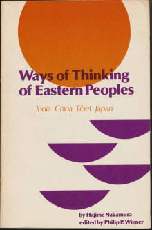 Book cover of Ways of Thinking of Eastern Peoples: India, China, Tibet, Japan