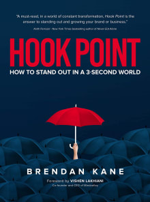 Book cover of Hook Point: How to Stand Out in a 3-Second World