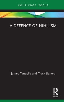 Book cover of A Defence of Nihilism