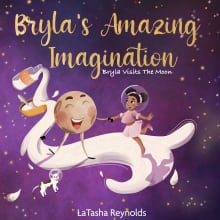 Book cover of Bryla's Amazing Imagination: Bryla Visits the Moon