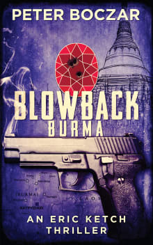 Book cover of Blowback Burma